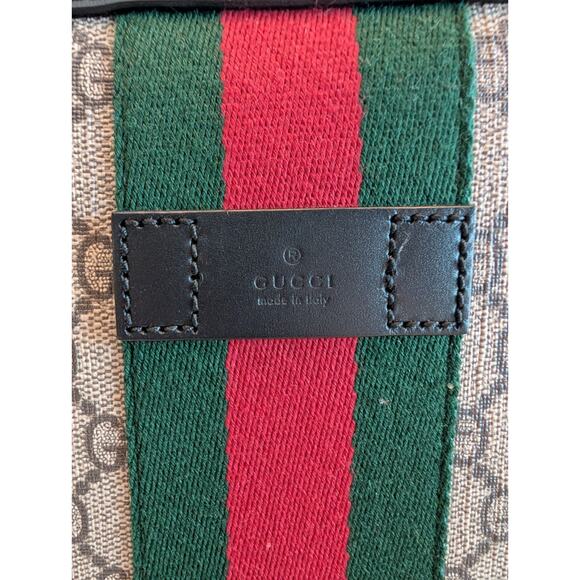 NIB Gucci GG Supreme Ophidia Monogram Canvas Web Messenger Crossbody Bag - Picture 5 of 13
